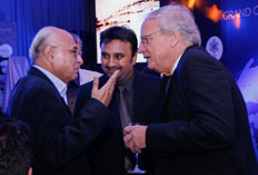 Day 1 - Industry Veteran - Amit Khanna with Harshad Bhagwat and Ambassador of Netherlands