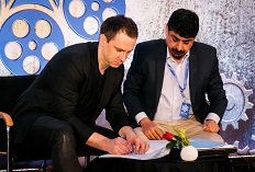 IIFTC Moments - Signing of the Co-operation MOU between Producers Guild of India and Polish Film Institute