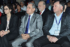 HE Maria Michael, Dr. Adel Masry & Darko Basheski