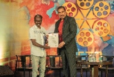 IIFTC Awards - Mukesh Rishi - Actor to Dr. Bijukumar Damodaran