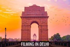 Filming In Delhi